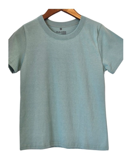 Camiseta Manga Curta Malwee Verde Água
