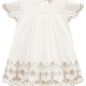 Vestido Infantil Off White - Milon